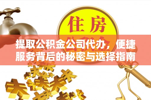 石柱提取公积金公司代办，便捷服务背后的秘密与选择指南