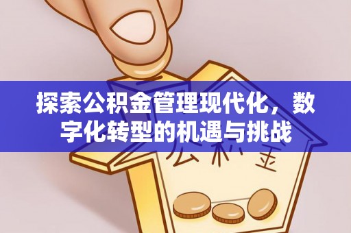 石柱探索公积金管理现代化，数字化转型的机遇与挑战
