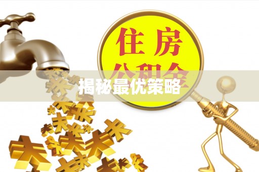石柱揭秘最优策略