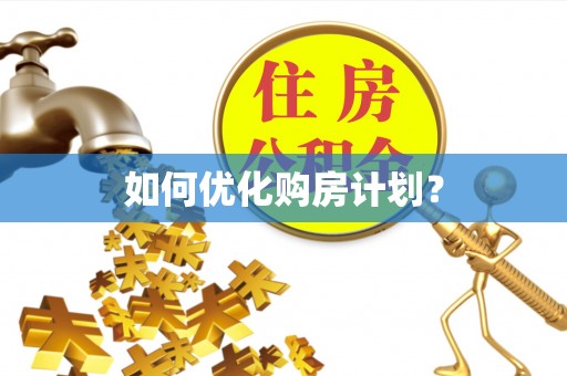 石柱如何优化购房计划？