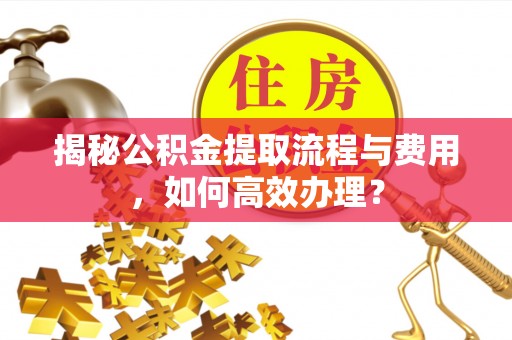 石柱揭秘公积金提取流程与费用，如何高效办理？